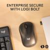 image:imageLogitech MK370 Combo for Business Wireless FullSize Keyboard and Wireless Mouse Secure Logi Bolt USB Receiver Bluetooth Globally Certified WindowsMacChrome Linux  GraphiteOne Size