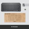 image:imageLogitech MX Keys Mini Wireless Illuminated Keyboard for Business Compact Logi Bolt Technology Backlit Rechargeable Globally Certified WindowsMacChromeLinux  Graphite
