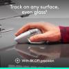 image:imageLogitech MX Master 4 for Mac Ergonomic Bluetooth Mouse with Advanced Performance Haptic Feedback UltraFast Scrolling USBC Charging MacOS iPadOS Windows  White SilverWhite Silver