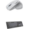 image:imageLogitech MX Master 4 for Mac Ergonomic Bluetooth Mouse with Advanced Performance Haptic Feedback UltraFast Scrolling USBC Charging MacOS iPadOS Windows  White SilverWhite Silver