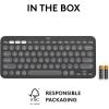 image:imageLogitech Pebble 2 Combo for Mac Wireless Keyboard and Mouse Slim Quiet and Portable Customizable Bluetooth Mouse and Keyboard EasySwitch for macOS iPadOS  Tonal GraphiteGraphite