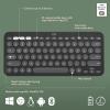 image:imageLogitech Pebble 2 Combo for Mac Wireless Keyboard and Mouse Slim Quiet and Portable Customizable Bluetooth Mouse and Keyboard EasySwitch for macOS iPadOS  Tonal GraphiteGraphite