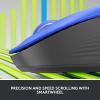 image:imageLogitech Signature M550 L Full Size Wireless Mouse  for Large Sized Hands 2Year Battery Silent Clicks Bluetooth MultiDevice Compatibility  BlackBlue