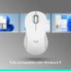 image:imageLogitech Signature M550 L Full Size Wireless Mouse  for Large Sized Hands 2Year Battery Silent Clicks Bluetooth MultiDevice Compatibility  BlackOff White