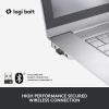 image:imageLogitech Signature M650 for Business Wireless Mouse for Small to Medium Sized Hands Logi Bolt Bluetooth SmartWheel  Graphite