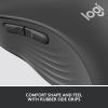 image:imageLogitech Signature M650 for Business Wireless Mouse for Small to Medium Sized Hands Logi Bolt Bluetooth SmartWheel  Graphite