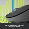 image:imageLogitech Signature M650 for Business Wireless Mouse for Small to Medium Sized Hands Logi Bolt Bluetooth SmartWheel  Graphite