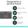 image:imageLogitech Signature Slim Solar Wireless Bluetooth Keyboard K980 for Business Quiet Typing Secure Receiver Windows Mac  GraphiteKeyboard