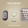 image:imageLogitech POP Keys  POP Mouse  Wireless Keyboard and Bluetooth Mouse Combo with TypewriterStyle Mechanical Keys Emoji Features Cute Compact Design  Mist