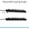 image:imageLogitech MK120 Wired Keyboard and Mouse Combo for Windows Optical Wired Mouse FullSize Keyboard USB PlugandPlay Compatible with PC Laptop  Black