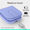 image:imageLogitech Mobi Fold Foldable Wireless Mouse with Touch Scroll  Lilac  Quiet clicks 4K DPI Bluetooth Fast Pair works with Chromebook PC Mac