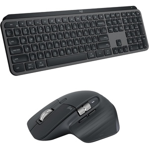 image:imageLogitech MX Keys S Wireless Keyboard  MX Master 3S Mouse  GraphiteGraphite